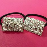 CHIQUINHA CABELO - STRASS - DOURADA